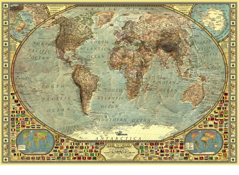 World Map Puzzle 3935