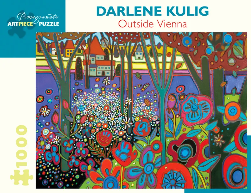 Darlene Kulig - Flower Field in the Countryside, 2017