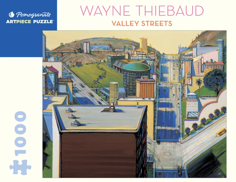 Wayne Thiebaud - Valley Streets