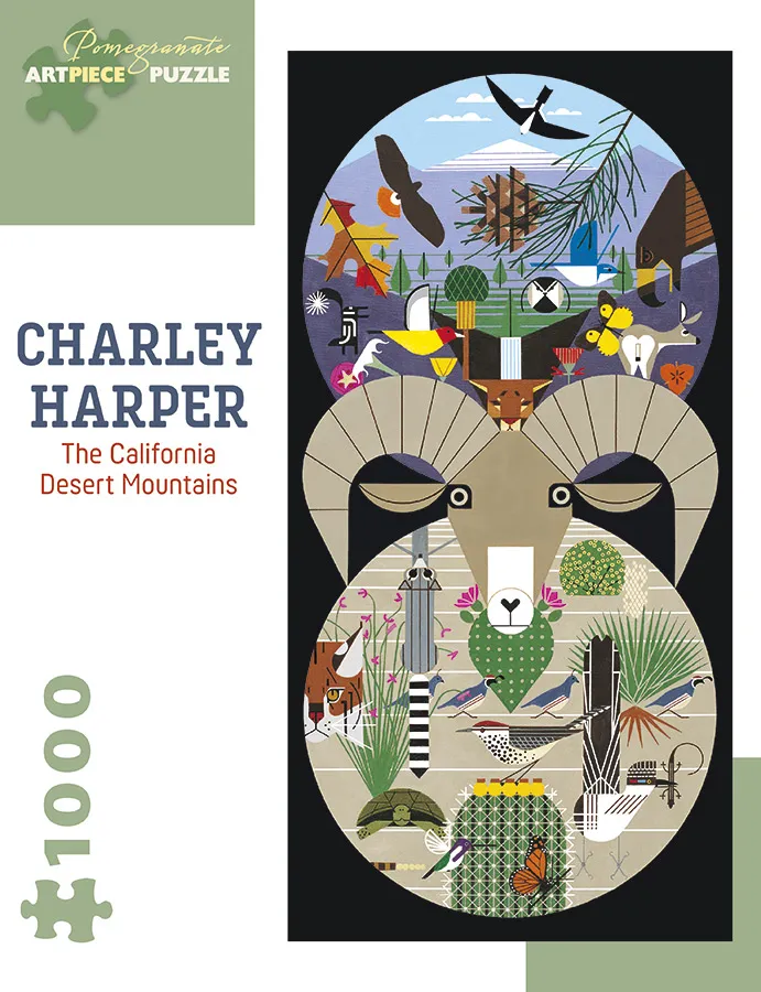 Charley Harper - Santa Rosa and San Jacinto Mountains National Monument, California, 2002