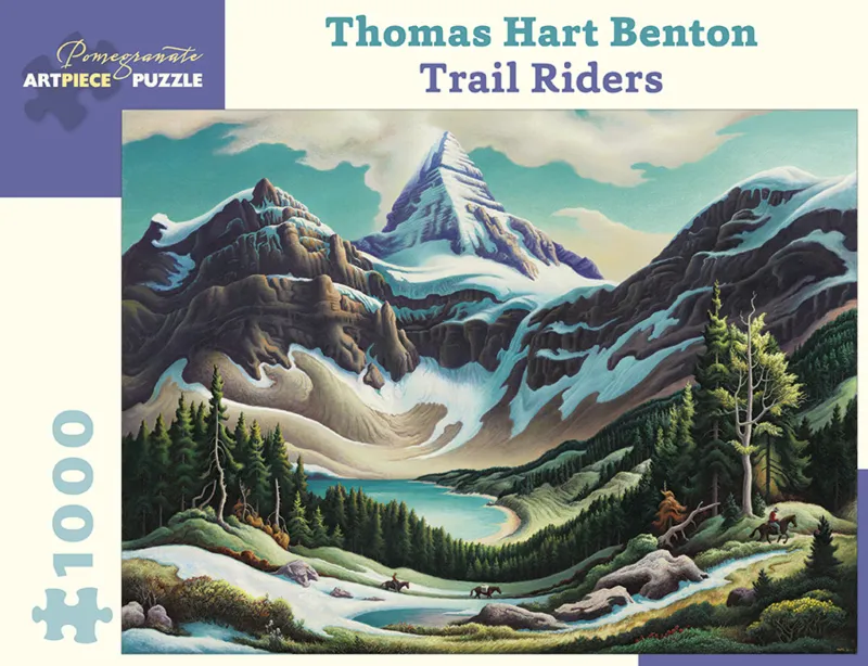 Thomas Hart Benton - Trail Riders, 1964/1965
