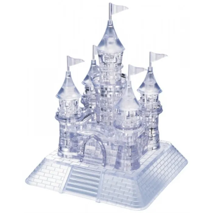 Puzzle 3D en Plexiglas - Château transparent