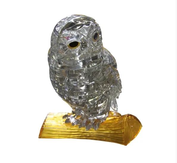 Puzzle 3D en Plexiglas - Chouette