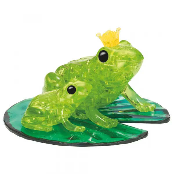 Puzzle 3D - Crystal Puzzle - Couple de Grenouilles