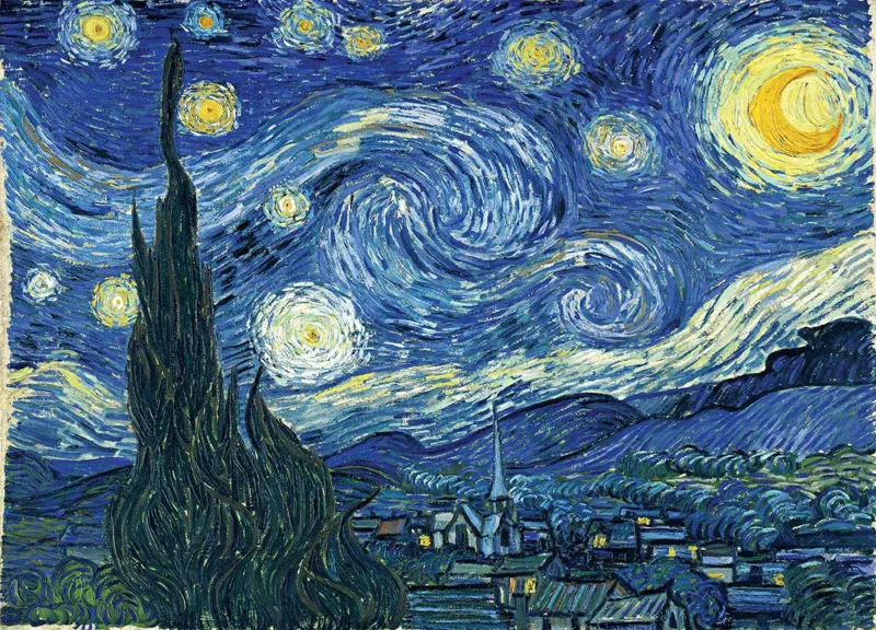 Vincent Van Gogh - Nuit Etoilée sur le Rhône
