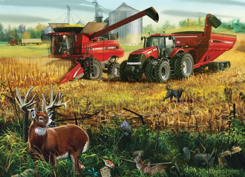 Case IH - Travail d'Equipe