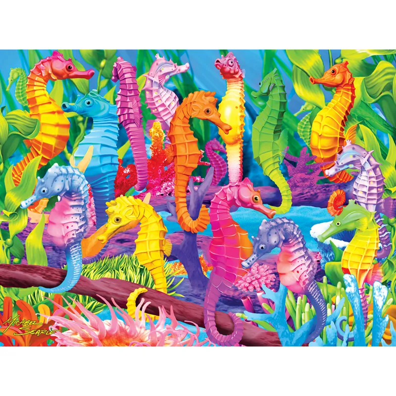 Pièces XXL - Glow in the Dark - Singing Seahorses