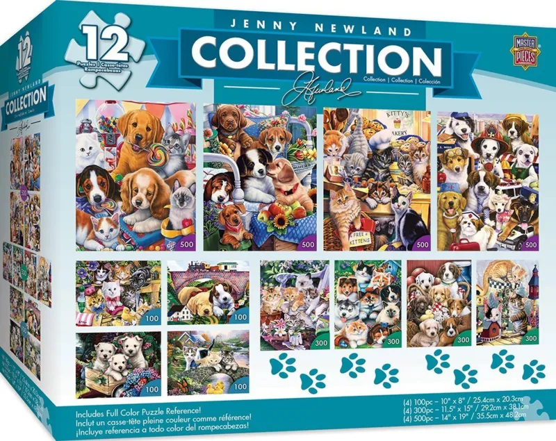12 Puzzles - Jenny Newland Collection