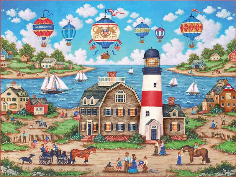 Balloons Over the Bay