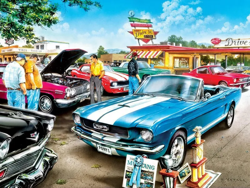 Voitures de Sport Américaines