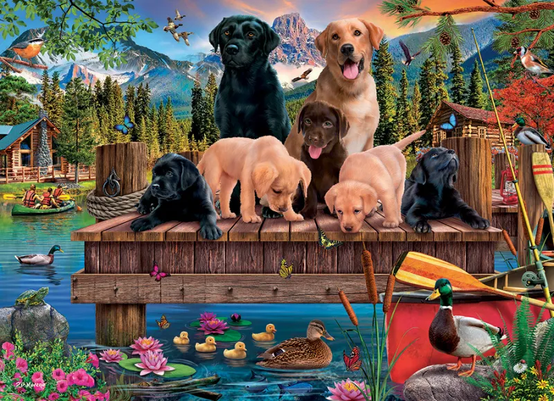 Chiens et Canards (Famille)