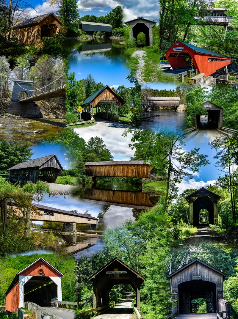 Ponts Couverts de Nouvelle-Angleterre