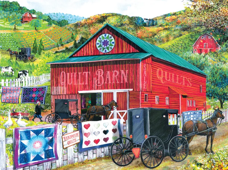 Tom Wood - Stopping at the Quilt Barn