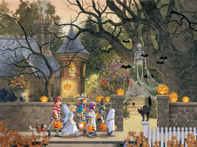 Doug Laird - Friends on Halloween