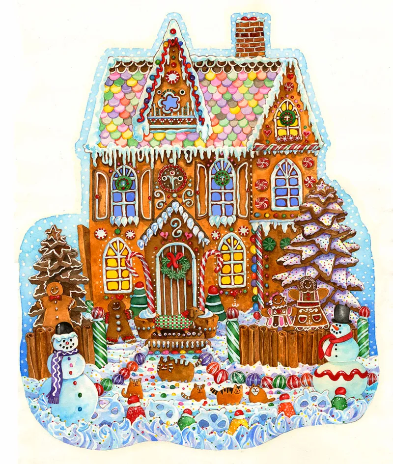 Wendy Edelson - Gingerbread House