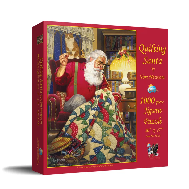 Tom Newsom - Quilting Santa