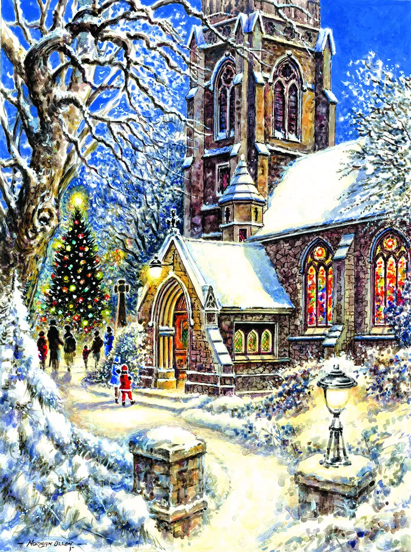 Church in the Snow