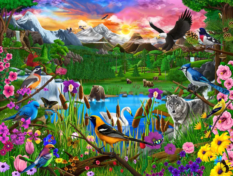 Pièces XXL - Rassemblement à Yellowstone