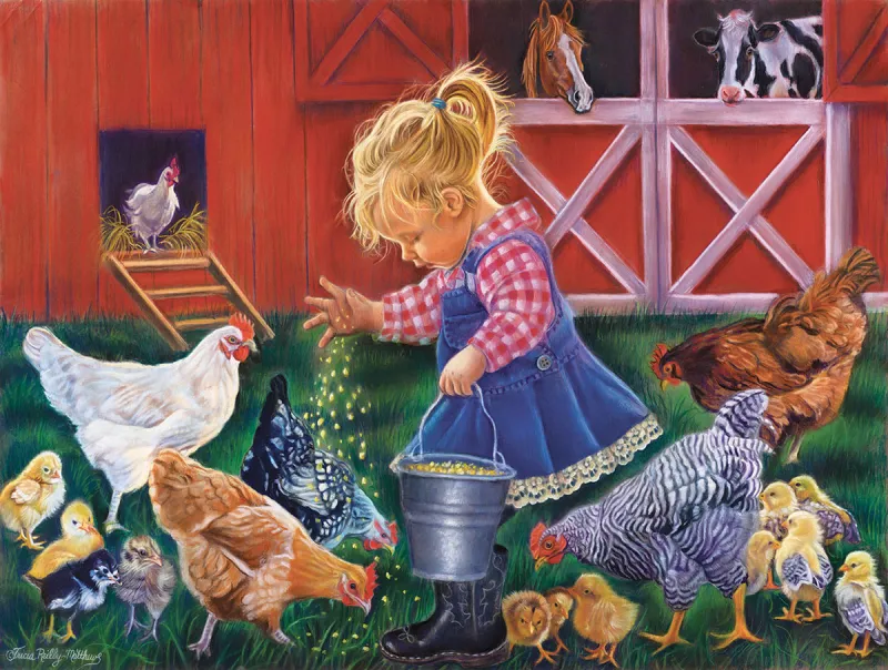 Pièces XXL - Little Farm Girl
