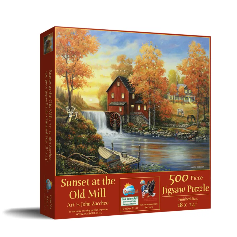 John Zaccheo - Sunset at the Old Mill