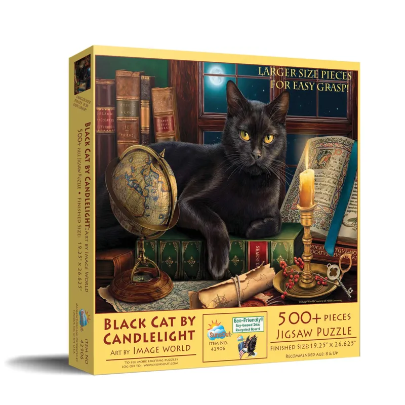 Pièces XXL - Black Cat by Candlelight