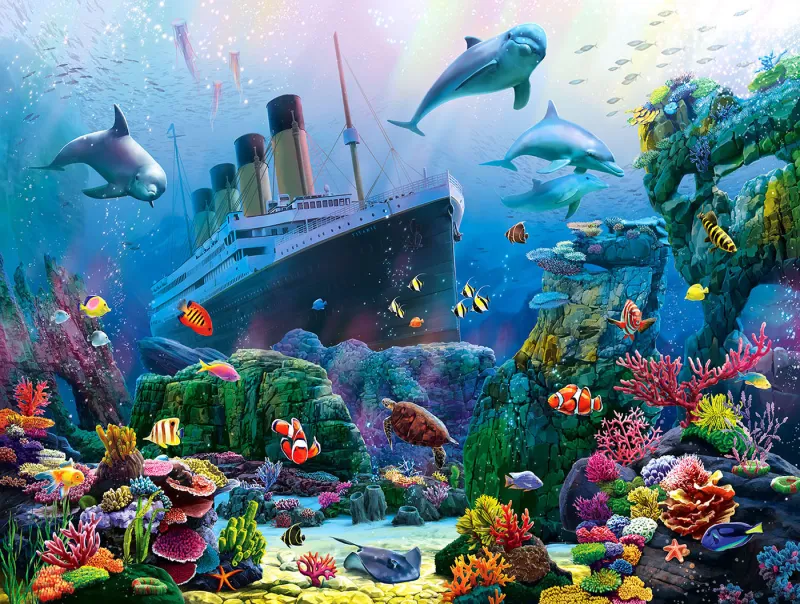 Pièces XXL - Le Titanic au Fond de la Mer