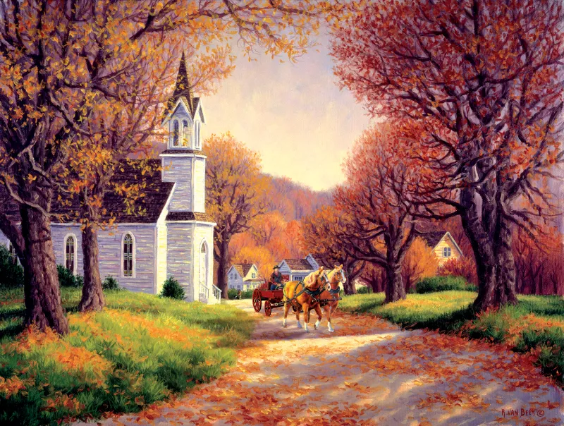 Route vers l'Eglise