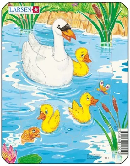 Puzzle Cadre - Canards et Cygne
