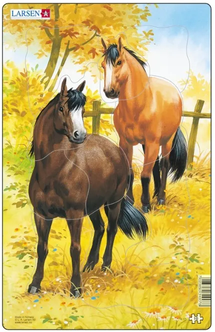 Puzzle Cadre - Chevaux