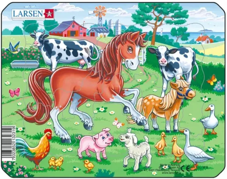 Puzzle Cadre - Ponies & Friends