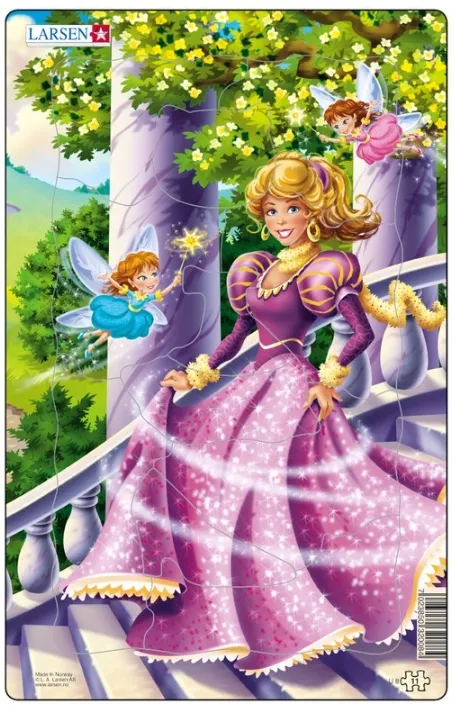 Puzzle Cadre - Princesse