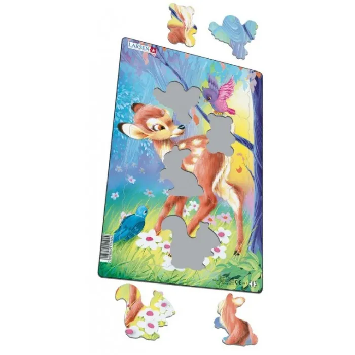 Puzzle Cadre - Animaux de la Forêt - Biche