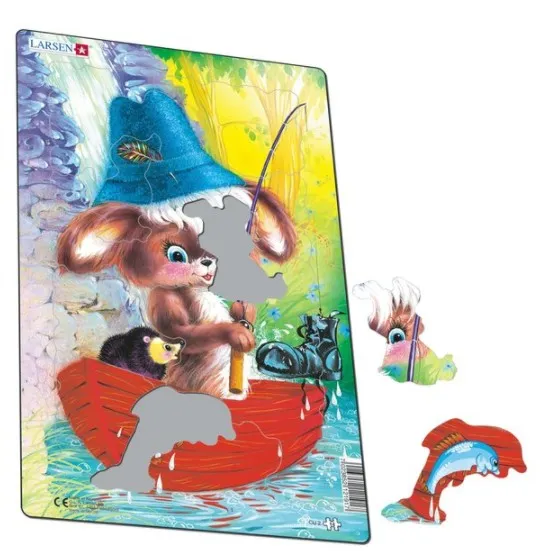 Puzzle Cadre - Animaux de la Forêt