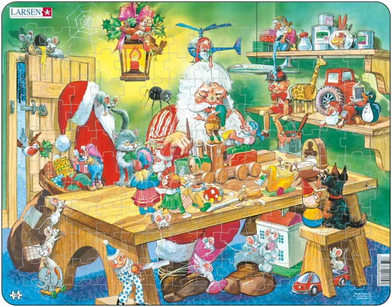 Puzzle Cadre - L'Atelier du Père Noël