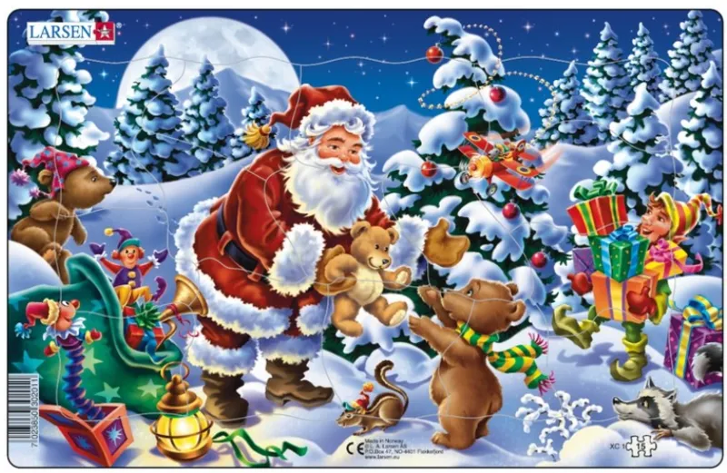 Puzzle Cadre - Le Noël des Nounours