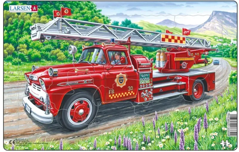 Puzzle Cadre - Fire truck