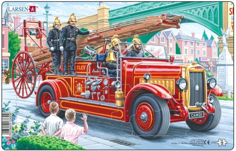 Puzzle Cadre - Fire truck