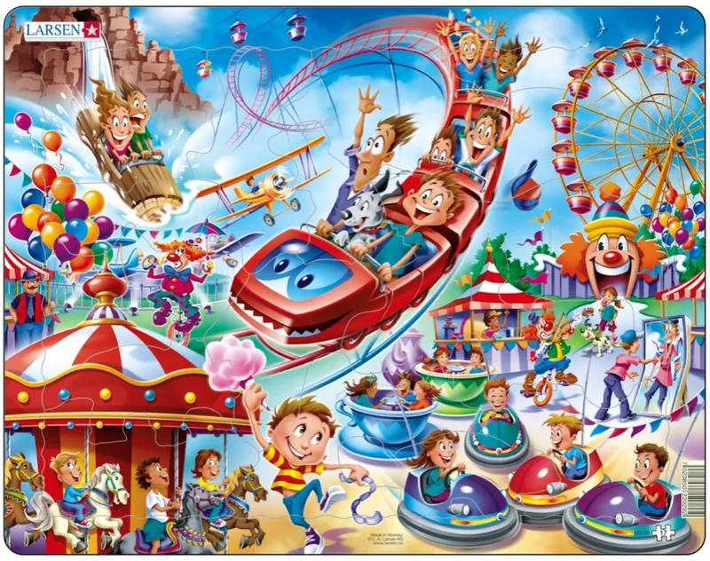 Puzzle Cadre - Parc d'Attractions