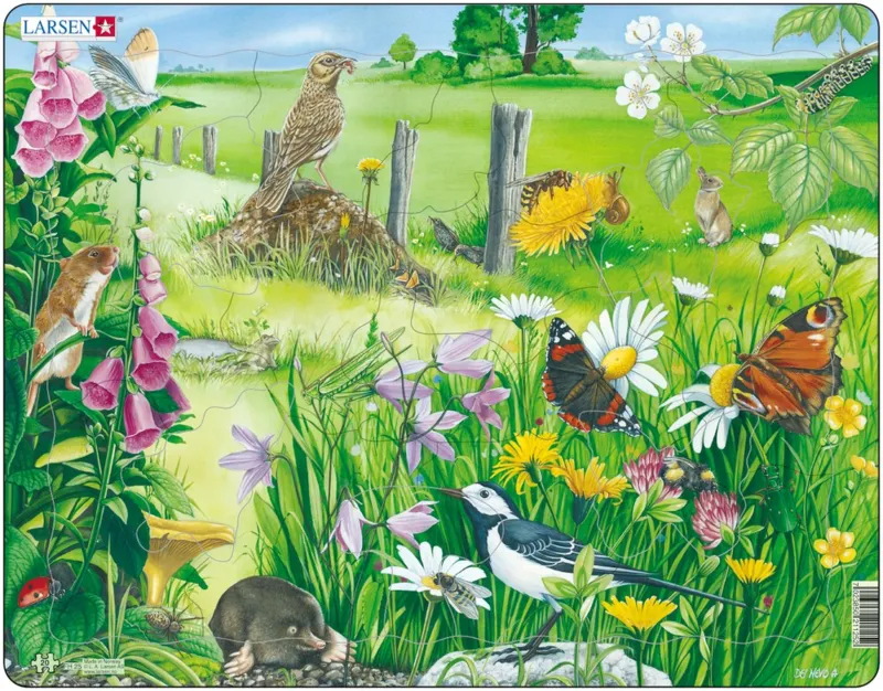 Puzzle Cadre - Les Petits Animaux de la Campagne