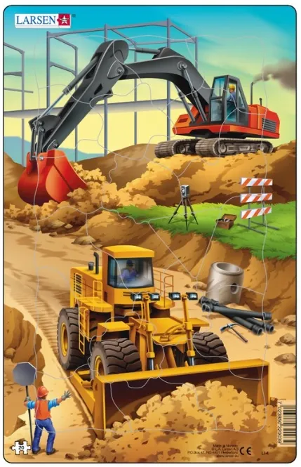 Puzzle Cadre - Sur le Chantier