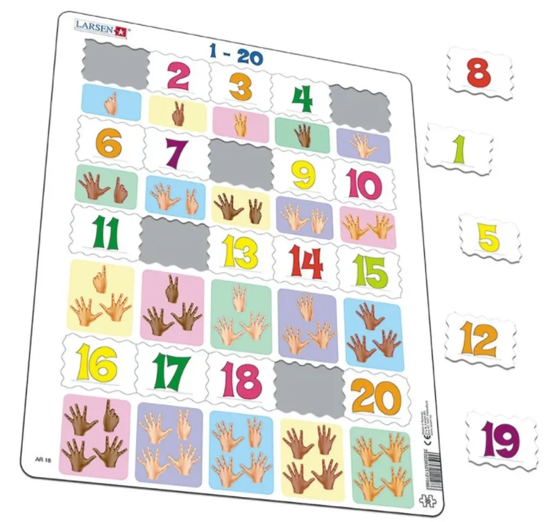 Puzzle Cadre - 1-20