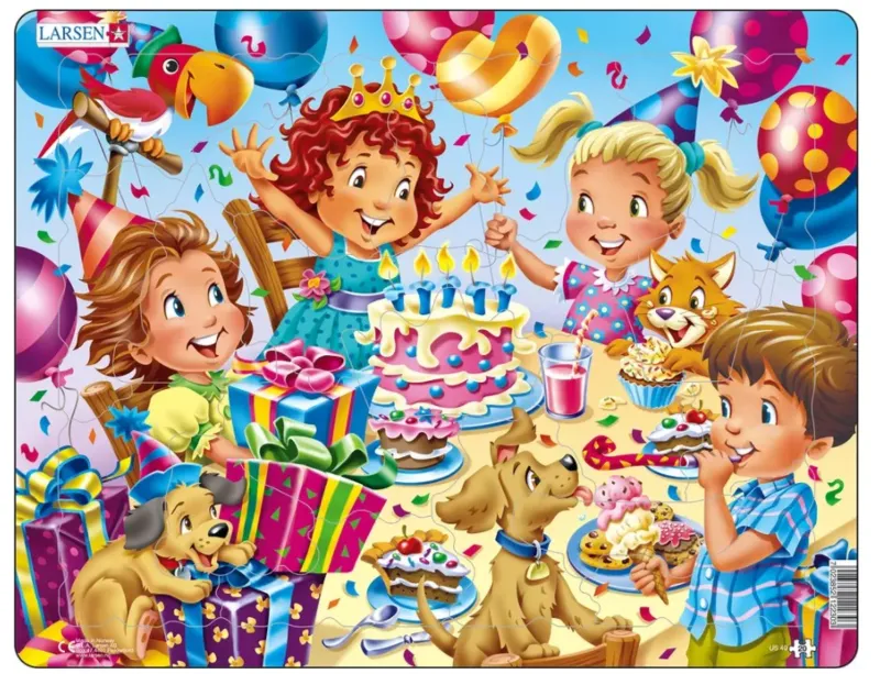 Puzzle Cadre - Anniversaire