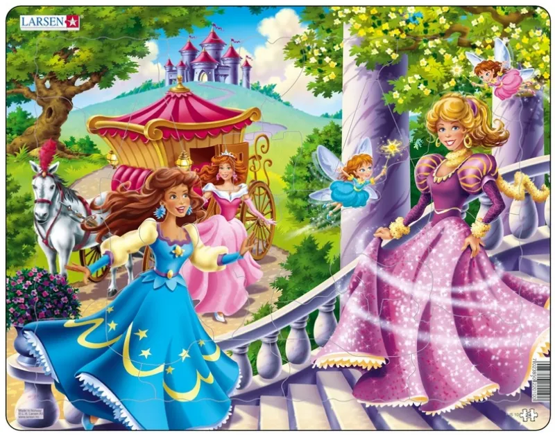 Puzzle Cadre - Princesses