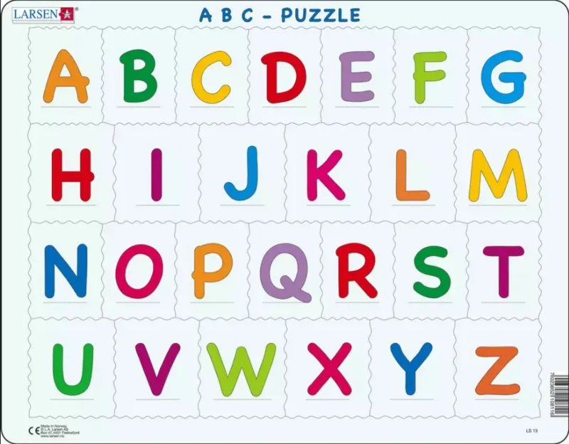Puzzle Cadre - ABC Alphabet