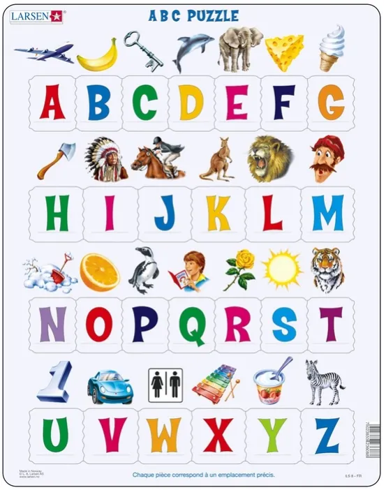 Puzzle Cadre - ABC Puzzle (en Français)