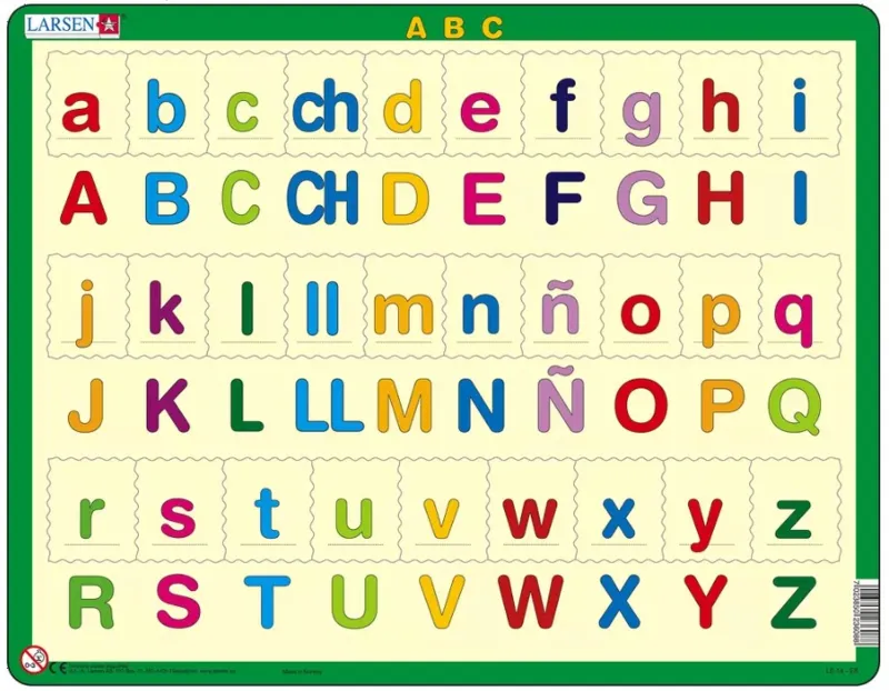 Puzzle Cadre - ABC Alphabet (en Espagnol)