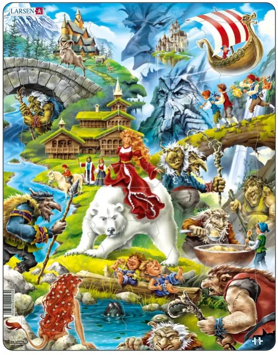 Puzzle Cadre - Contes de Fées