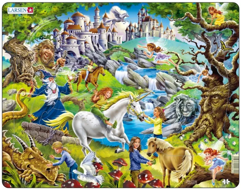 Puzzle Cadre - Monde Fantastique