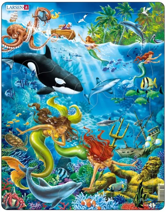 Puzzle Cadre - Les Sirènes