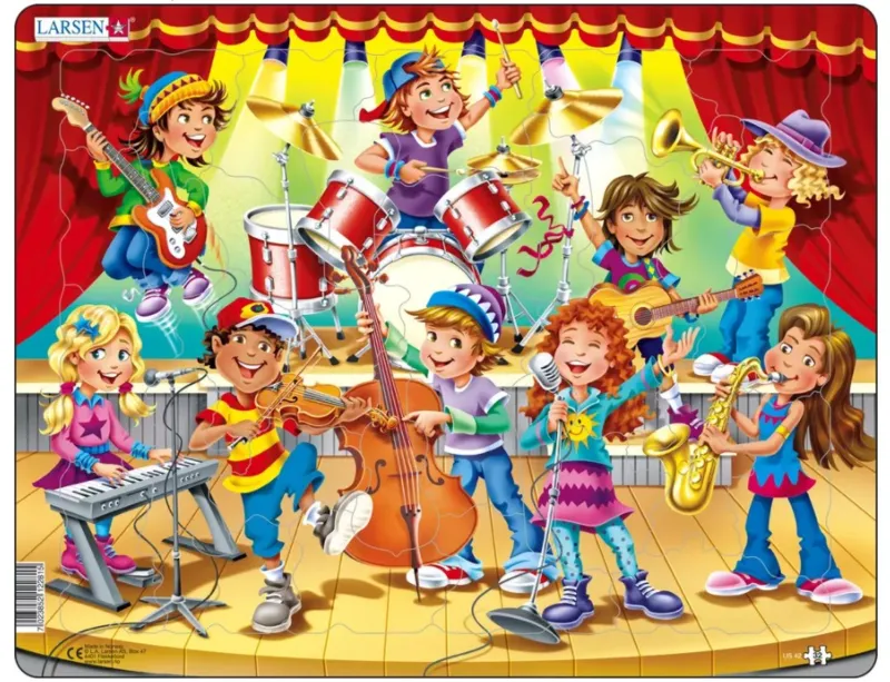Puzzle Cadre - Kids Band